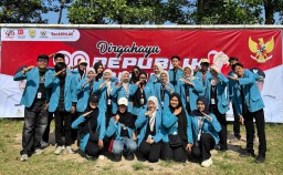 Mahasiswa KKN-T Alma Ata Yogyakarta dan Warga Bersatu Dalam Semangat Kemerdekaan