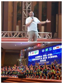 Ini Pesan Kepala DLH Kota Surabaya, Dedik Irianto dalam Lomba Yel-Yel Eco School 2025