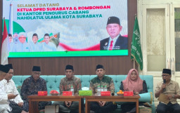 Pimpinan DPRD Surabaya Silaturahmi ke PCNU, Bahas Aspirasi Warga hingga Usulan Nama Jalan Tokoh Pendiri NU