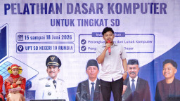 Pelatihan Komputer untuk Siswa SD di Rumbia Resmi Dibuka Bupati Jeneponto