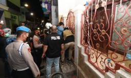 Kampung Narkoba Digrebeg Perugas Gabungan