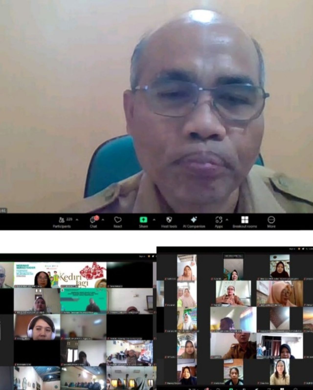 Sosilisasi CKG Kabupaten Kediri. (Erik)