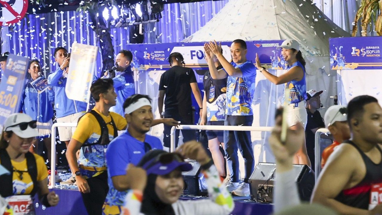 ISOPLUS MARATHON Kukuhkan Surabaya sebagai Destinasi Sport Tourism Unggulan