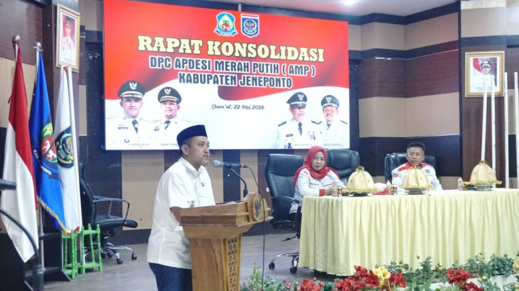 Bupati Jeneponto Dorong Sinergi APDESI Merah Putih