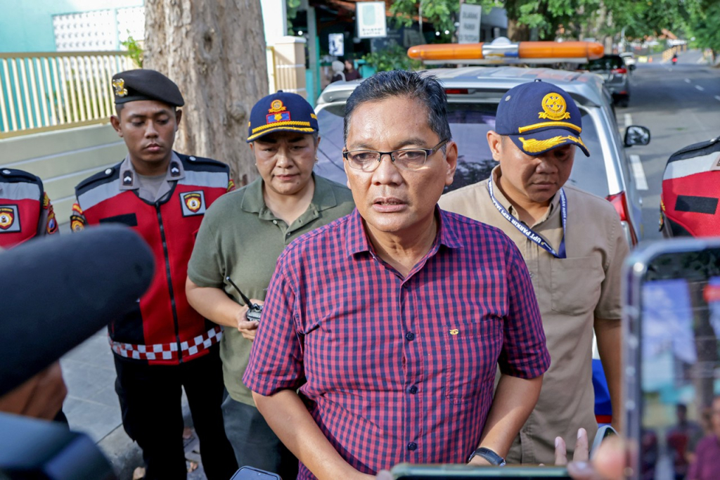 Pelaksana tugas (Plt) Kepala Dinas Perhubungan (Dishub) Kota Surabaya, Trio Wahyu Bowo.(Kominfo Surabaya)