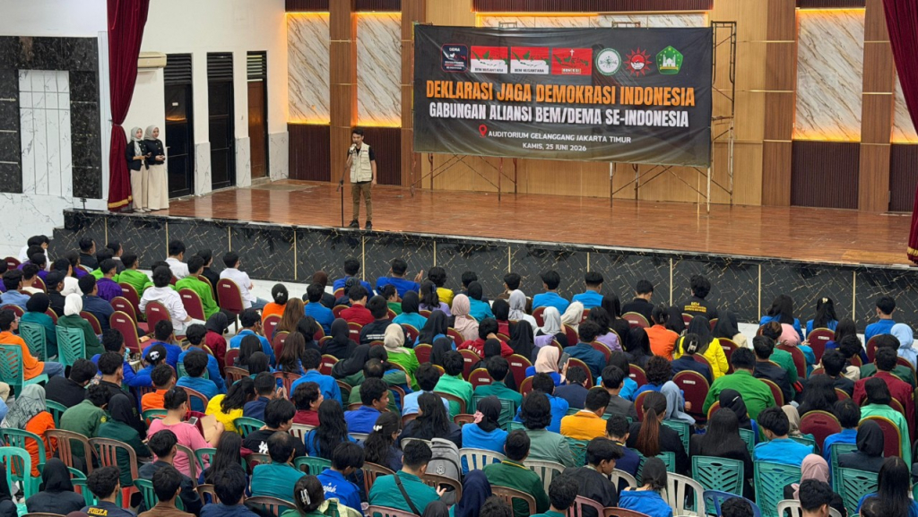 Gabungan Aliansi BEM Nasional Serukan Jaga Demokrasi dan Yolak Penunggangan Gerakan Mahasiswa