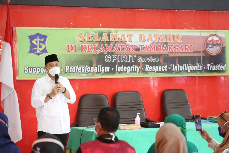 Wali Kota Eri Cahyadi Berkantor di Kelurahan